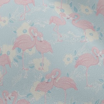 Love Each Other Flamingo Chiffon