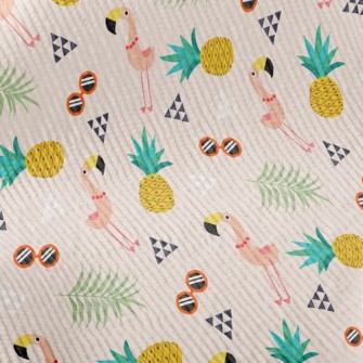 Pineapple Sunglasses Flamingo Standard Corduroy