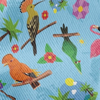 Various Parrots Standard Corduroy