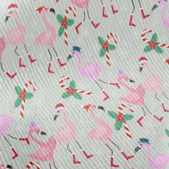 Christmas Flamingo Standard Corduroy