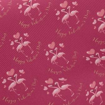Flamingo Couple Twill