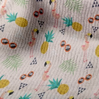 Pineapple Sunglasses Flamingo Terry