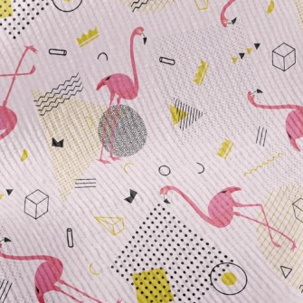 Modern Flamingo Standard Corduroy