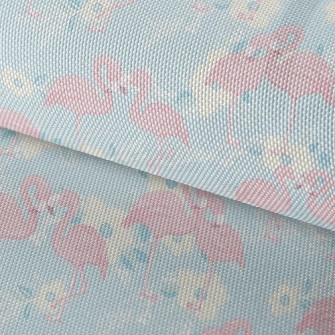 Love Each Other Flamingo Waterproof Oxford