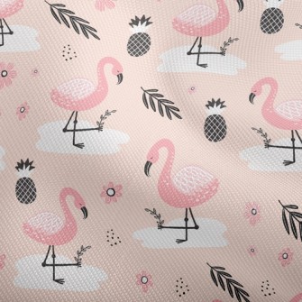 Pineapple Flamingo Dobby
