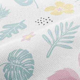 Toucan And Flamingo Performance Linen