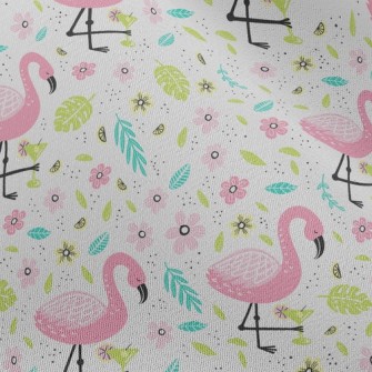Drinking Flamingo Chiffon
