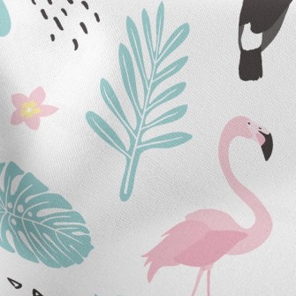 Toucan And Flamingo Stretch Ponte