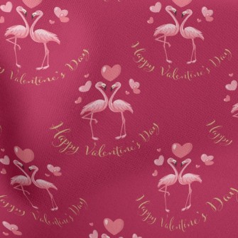 Flamingo Couple Stretch Ponte