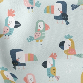 Parrots And Toucans Stretch Ponte