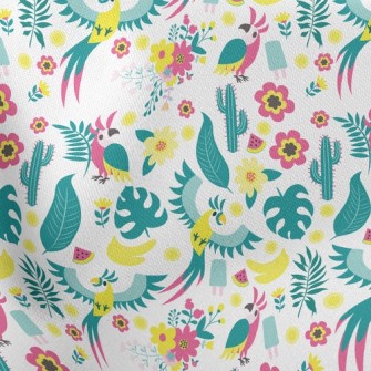 Cactus Parrot Stretch Ponte