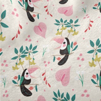 Cute Bird Minky