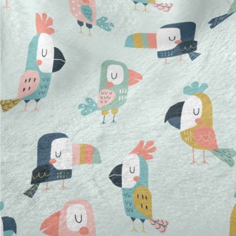 Parrots And Toucans Minky