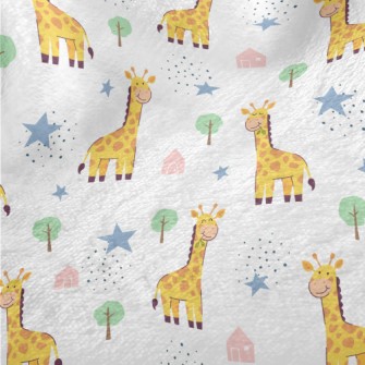 Smiling Giraffe Minky