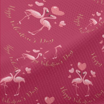 Flamingo Couple Piqué