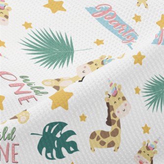 Birthday Hat Giraffe Piqué
