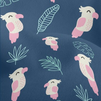 Cute Parrot Lightweight Performance Linen