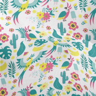 Cactus Parrot Lightweight Performance Linen