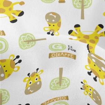 Tree Giraffe Lightweight Performance Linen