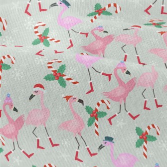 Christmas Flamingo Modern Jersey
