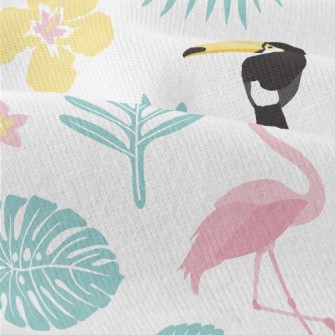 Toucan And Flamingo Modern Jersey