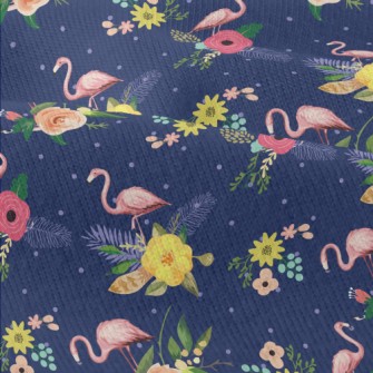 Flamingos And Flowers Modern Jersey