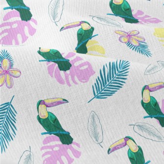 Palm Leaf Toucan Modern Jersey