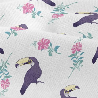 Toucan And Flowers Modern Jersey