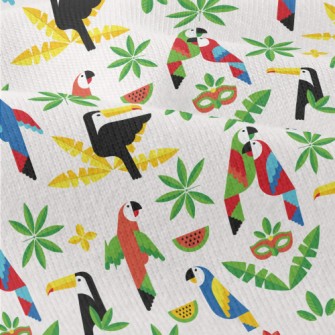 Watermelon Parrot Toucan Modern Jersey