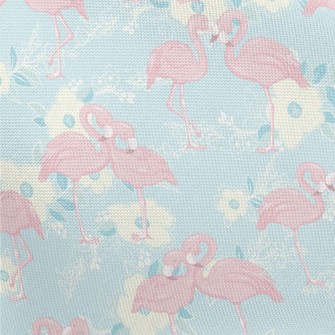 Love Each Other Flamingo Pongee