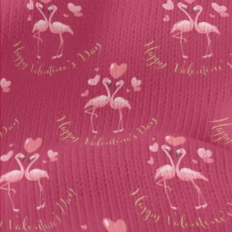 Flamingo Couple Stretch Jersey