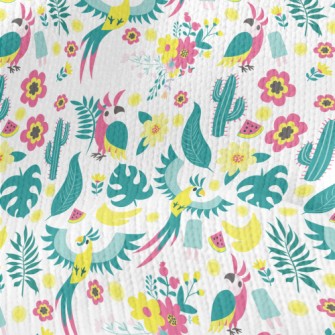 Cactus Parrot Stretch Jersey