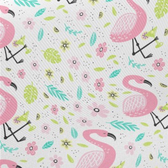 Drinking Flamingo Midweight Cotton Poplin