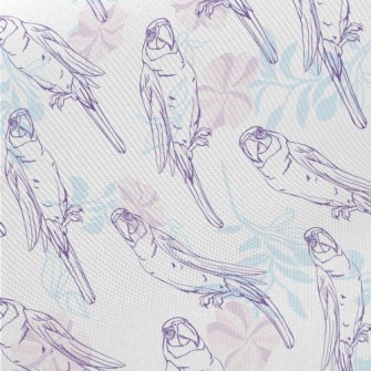 Beautiful Parrot Midweight Cotton Poplin