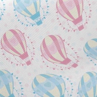 Love Dot Hot Air Balloon Twill