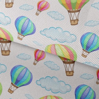 Lively Three-color Hot Air Bal Waterproof Oxford