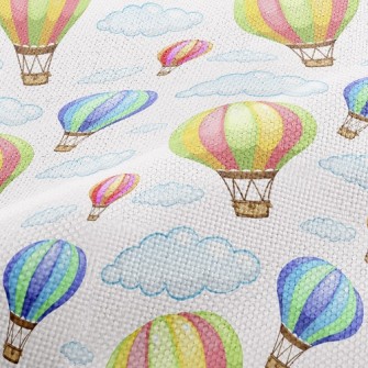 Lively Three-color Hot Air Bal Performance Linen