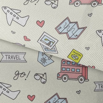 Take Transportation To Travel Waterproof Oxford