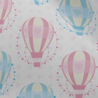 Love Dot Hot Air Balloon Chiffon