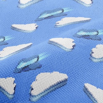 Cloudy Combat Aircraft Performance Linen
