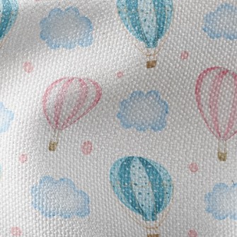 Pink Hot Air Balloon Waterproof Canvas