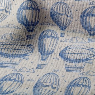 Hot Air Balloon And Flying Boa Terry