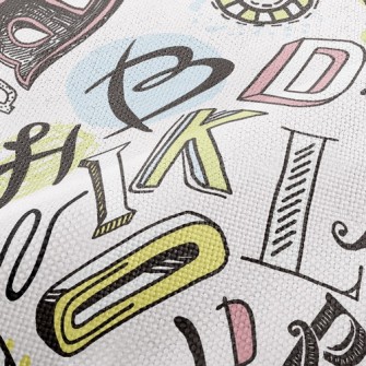 Various English Fonts Performance Linen
