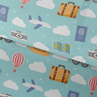 Travel In A Hot Air Balloon Waterproof Oxford