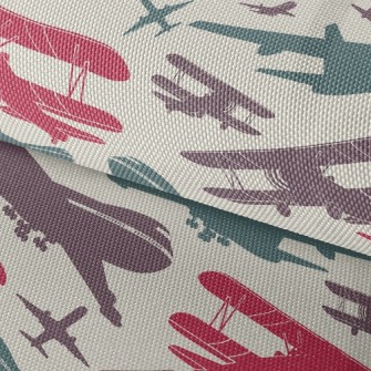Old Airplanes And Airplanes Waterproof Oxford