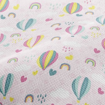 Hot Air Balloon Love Performance Linen