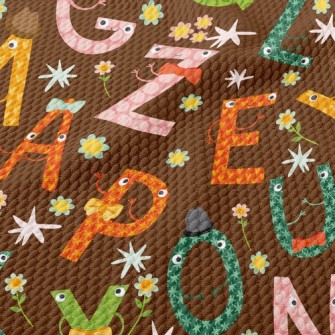 English Font Little Gentleman Birdseye Piqué