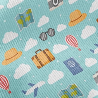 Travel In A Hot Air Balloon Standard Corduroy