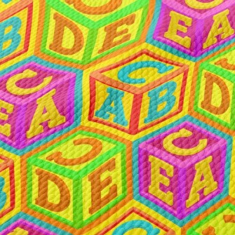 English Fluorescent Three-dime Birdseye Piqué