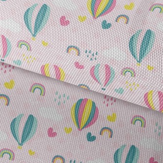 Hot Air Balloon Love Waterproof Oxford